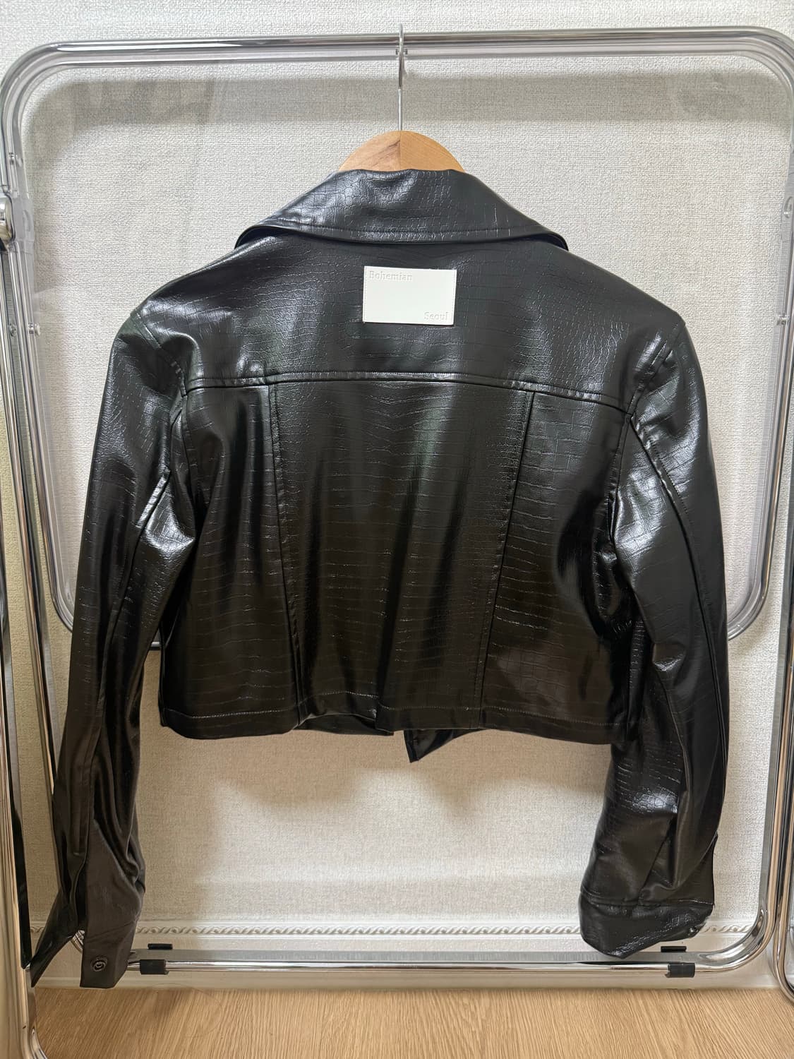 Bohemian Seoul 보헤미안 서울 레더 크롭 자켓 상품이미지3