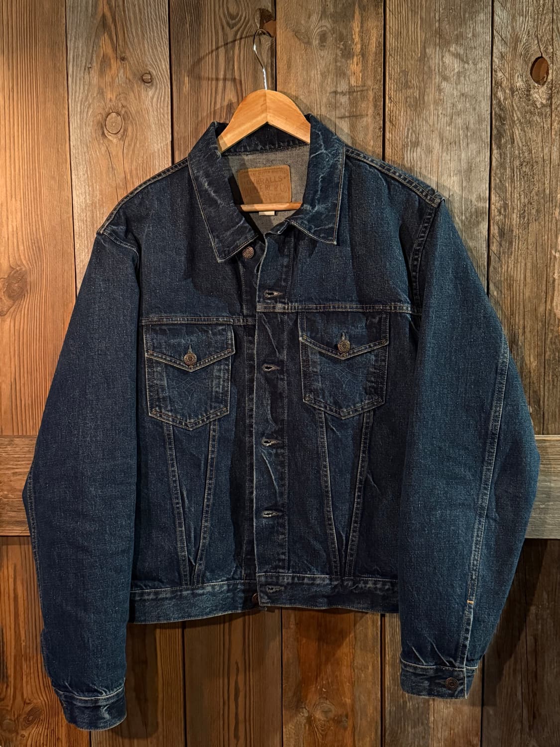 RRL 3세대 데님 트러커 L 사이즈  상품이미지1