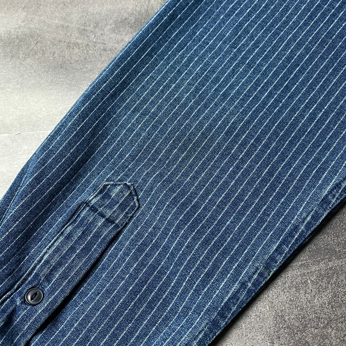 GOODFELLOW & CO 빈티지 스트라이프 데님 셔츠 A00630 상품이미지8