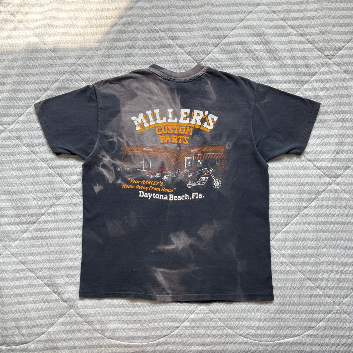 80s 빈티지 바이크 반팔 티셔츠 상품이미지2