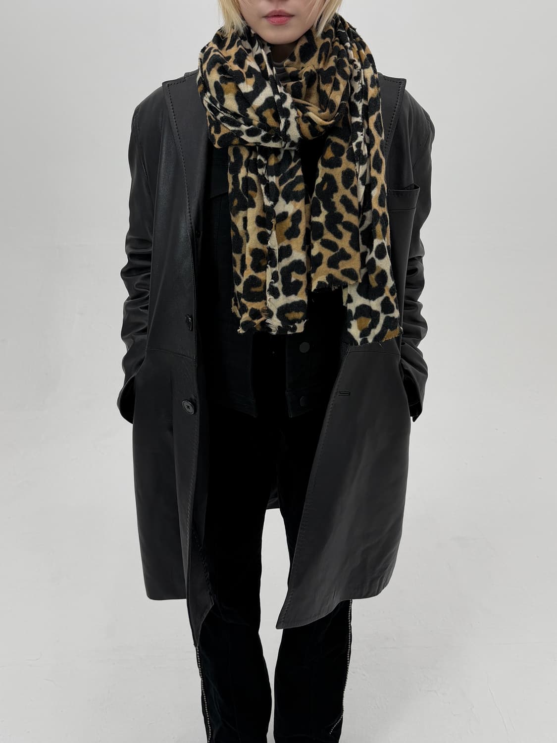 ZARA 레오파드 스카프 상품이미지2