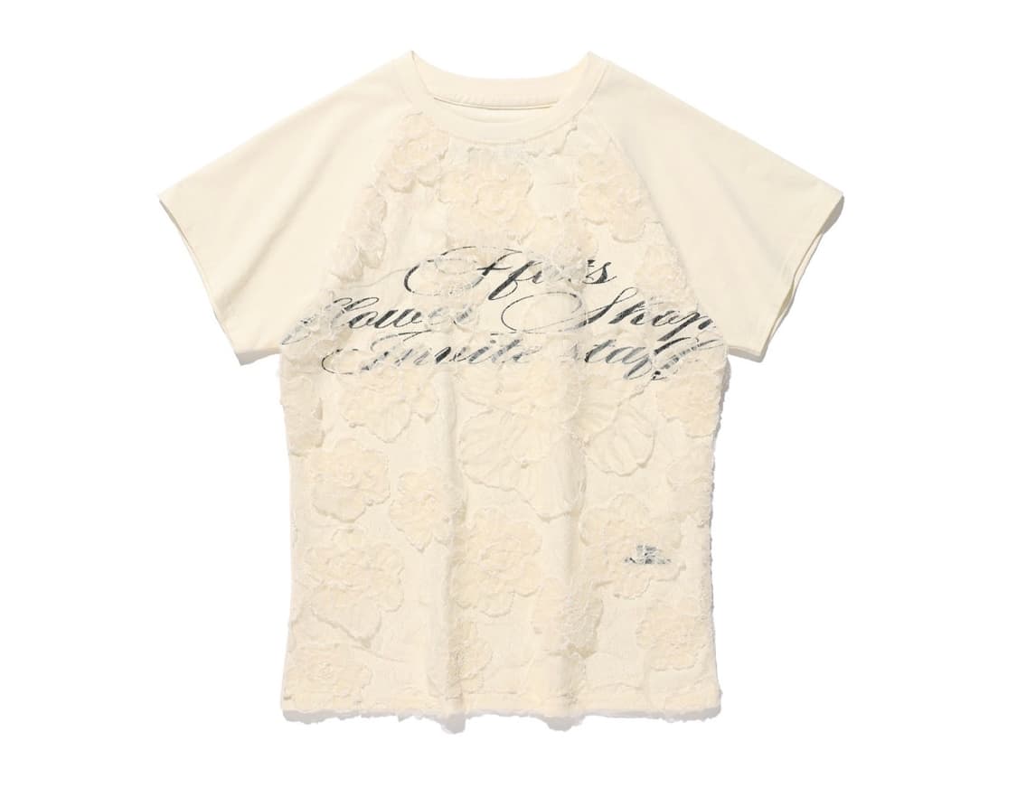 나이스고스트클럽 FFATS FLOWER SHOP LAYERED TEE_I 상품이미지1