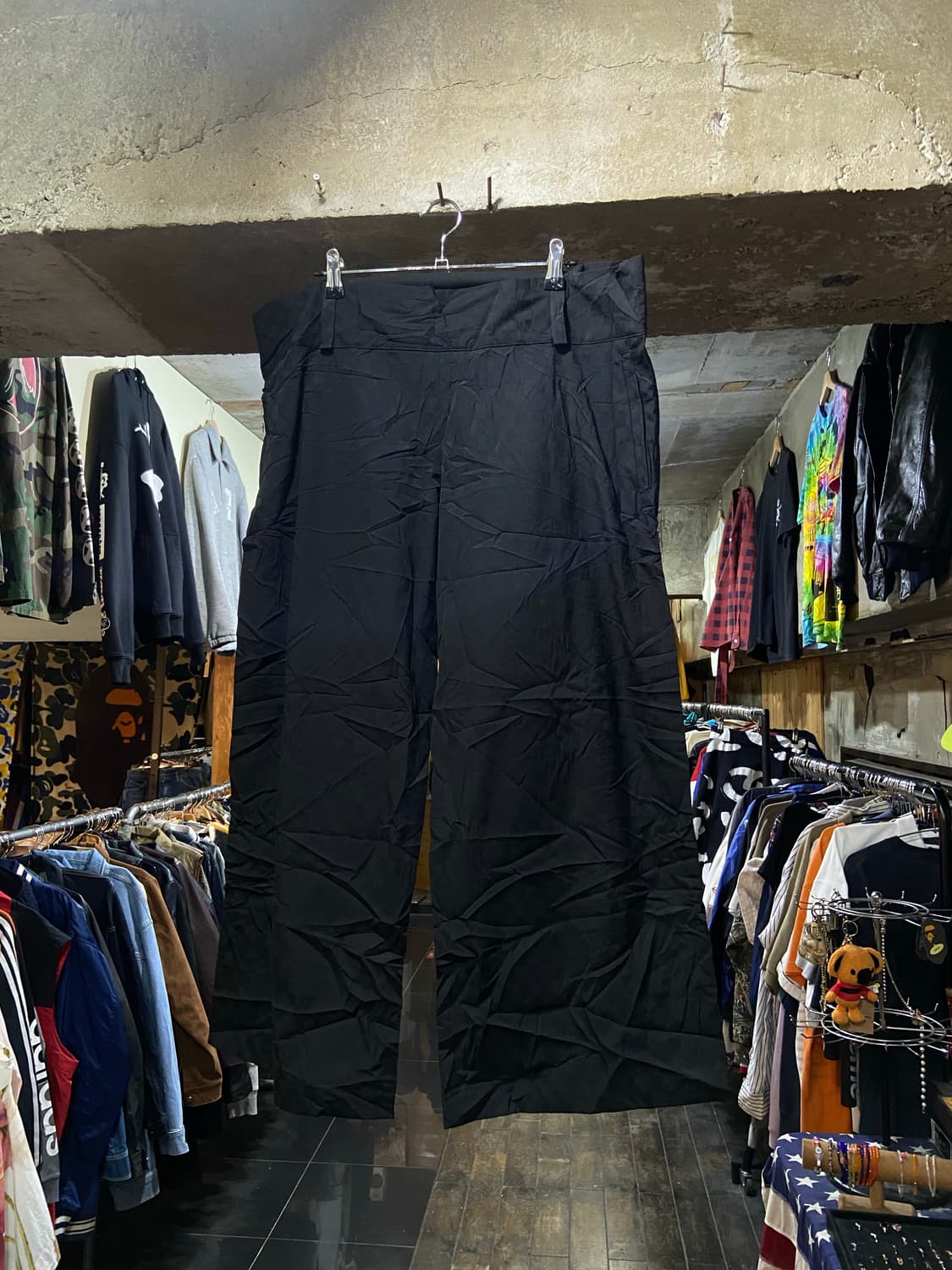 90s Y's 리미 푸(LIMI feu) 브랜드 와이드 벌룬 팬츠 상품이미지1