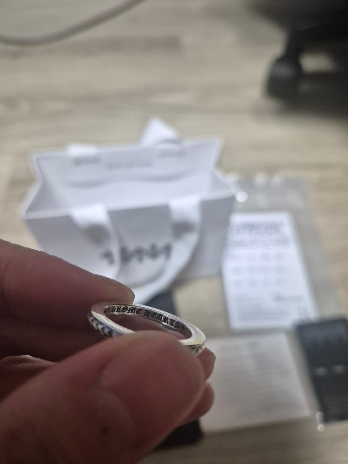 크롬하츠 tfp 빅펑크링 반지 kr17호 상품이미지5