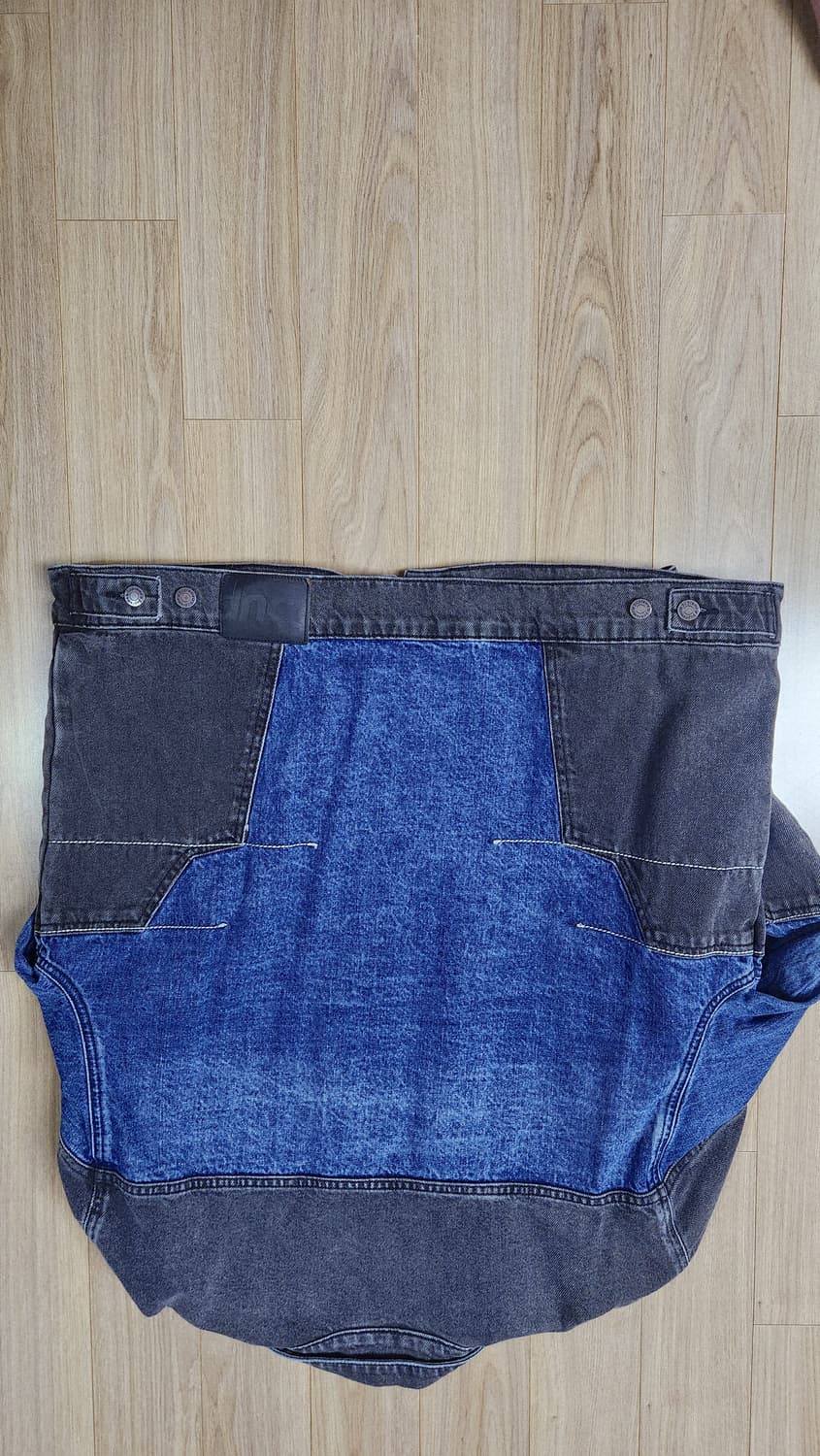 슈프림 투톤 패널드 데님 자켓 블랙 - 22FW  XL사이즈 상품이미지4