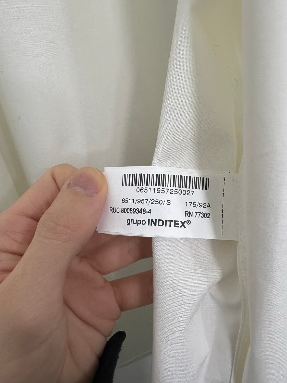 자라 릴랙스드 핏 리본 셔츠 상품이미지3