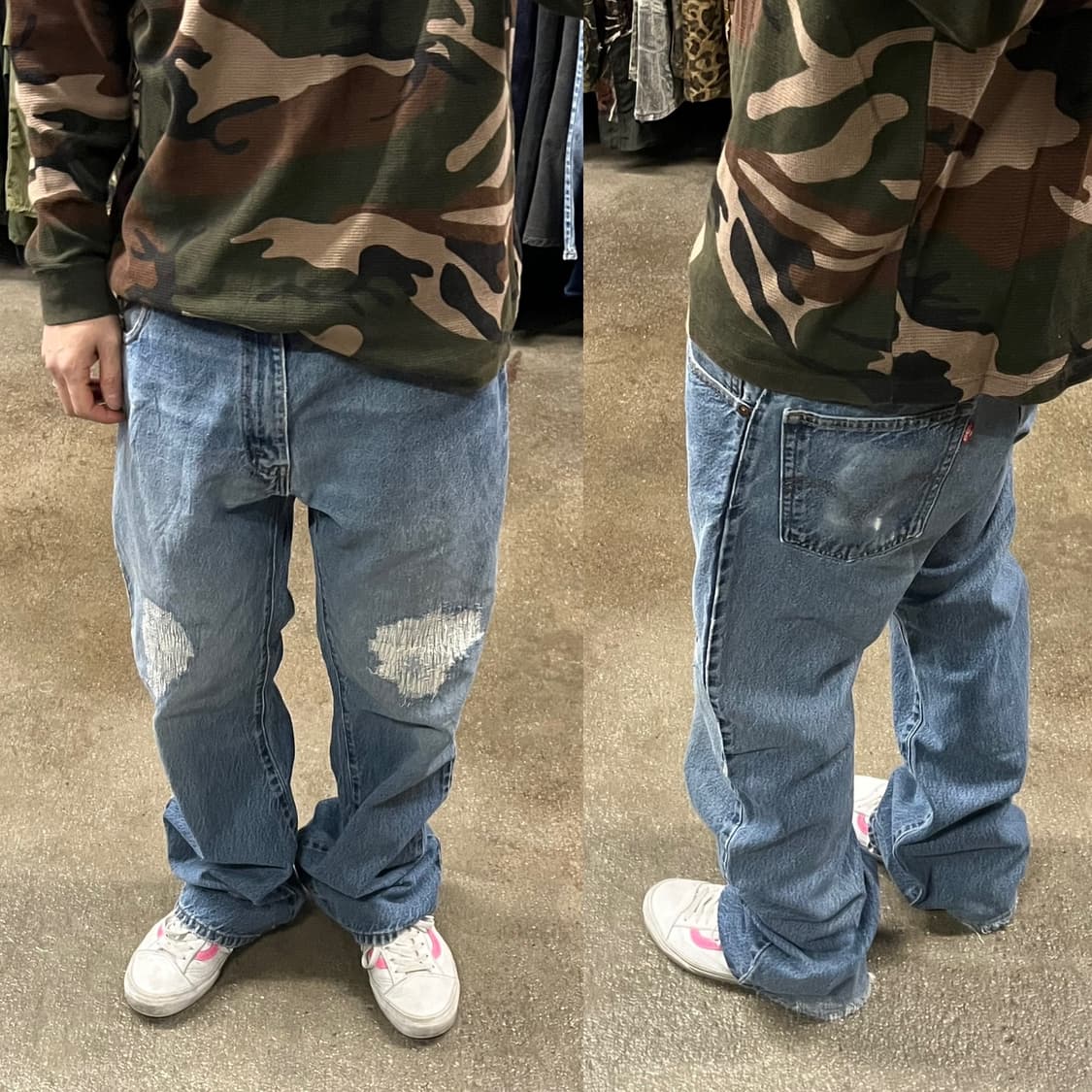 리바이스517 부츠컷 리페어진 (36“) 상품이미지5