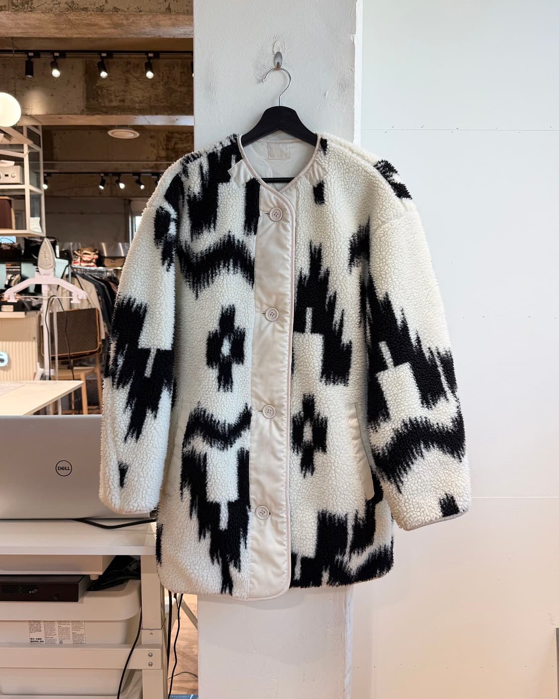 이자벨마랑 리버서블 하이메마 테디 플리스 자켓  상품이미지2