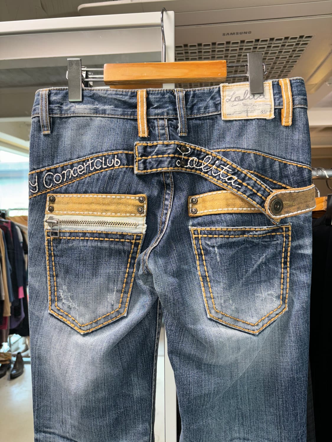 Lolita jeans 웨스턴 로우라이즈 진 상품이미지4