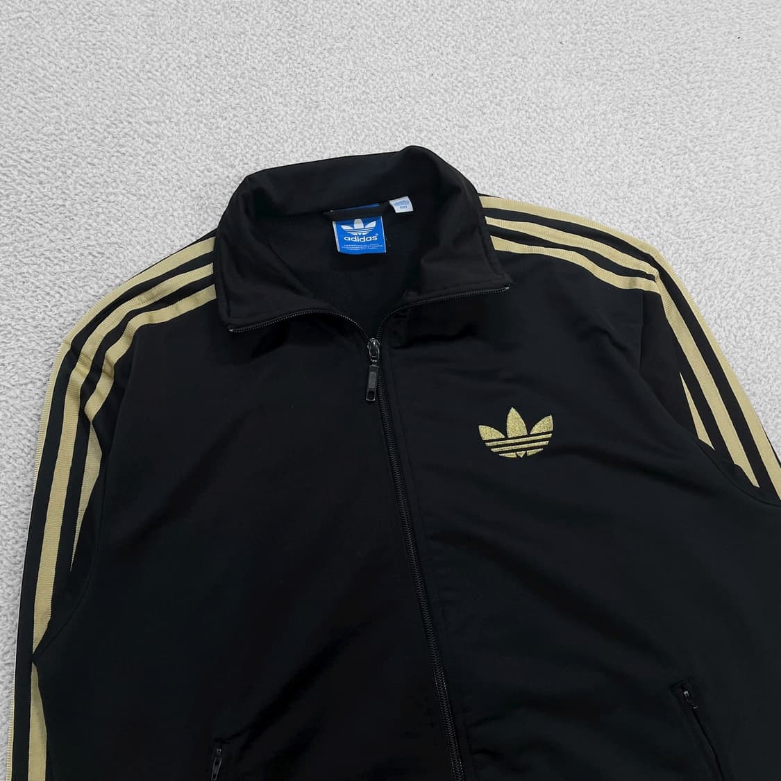 아디다스 og 파이어버드 트랙탑 져지 블랙 골드 상품이미지2