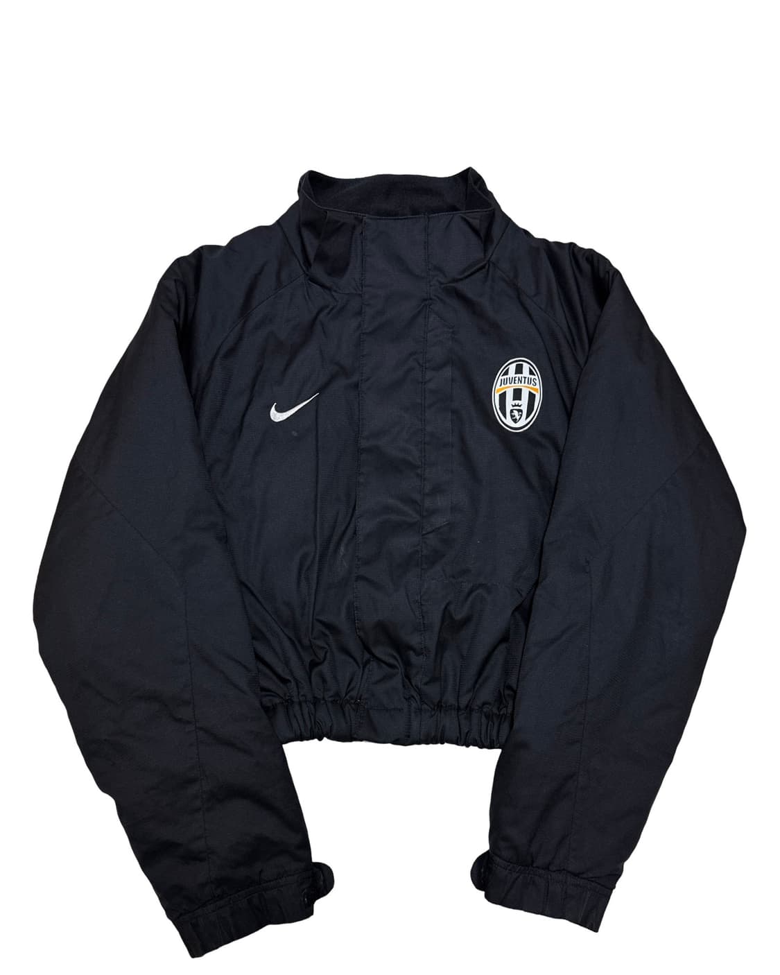 나이키 유벤투스 블랙 크롭 점퍼 상품이미지1