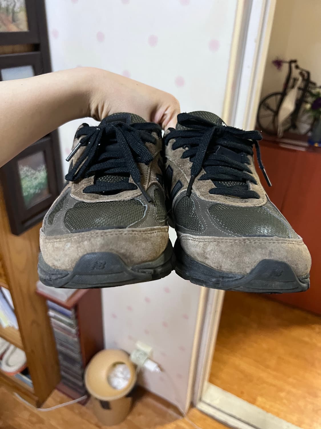 뉴발란스 990v4 밀리터리 그린 260 판매 상품이미지1