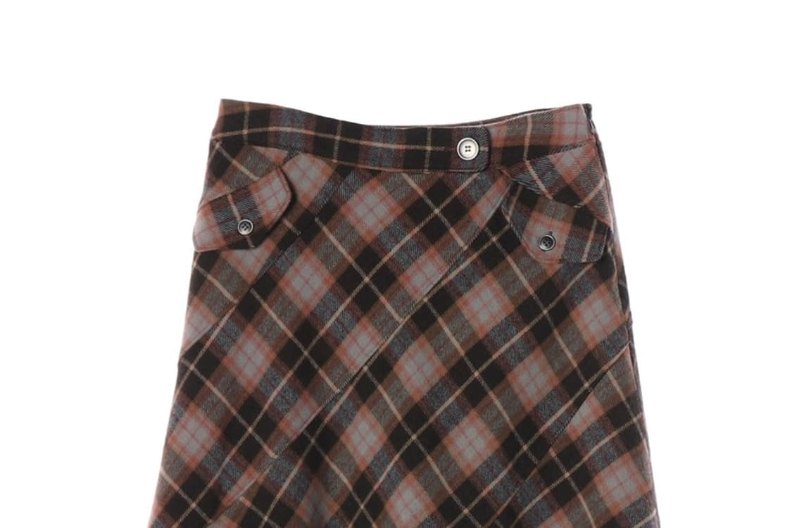 TOMBOY 울 A라인 스커트 67 상품이미지3