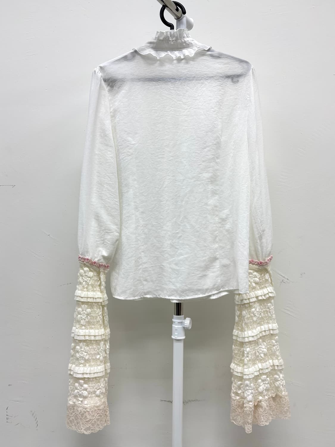 빈티지 고딕 화이트 블라우스 상품이미지9