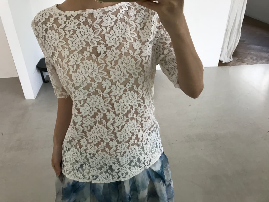 vintage lace top 상품이미지2