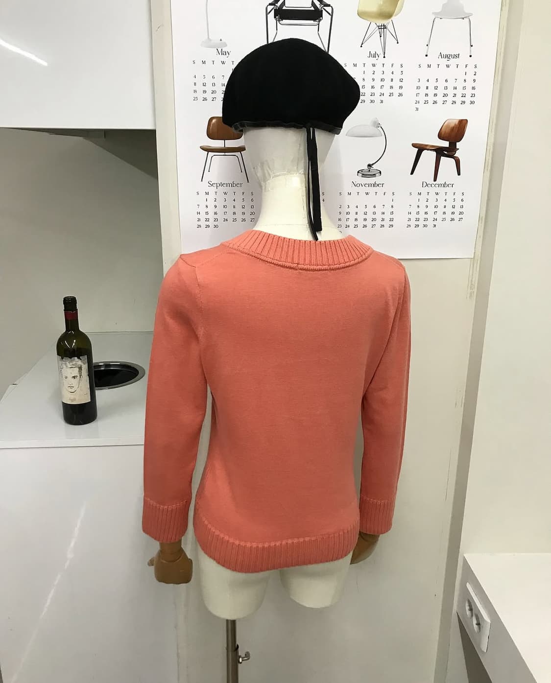 버버리 로고 금장 니트 상품이미지9