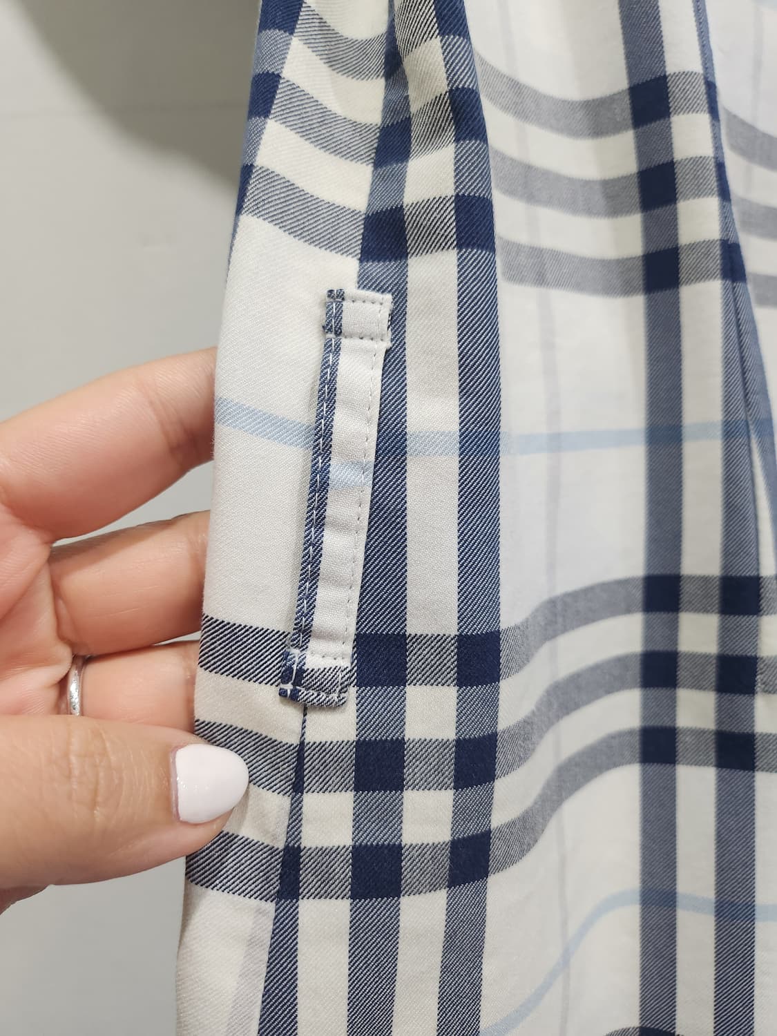 버버리 런던 체크 셔츠 원피스 L 정품 상품이미지5