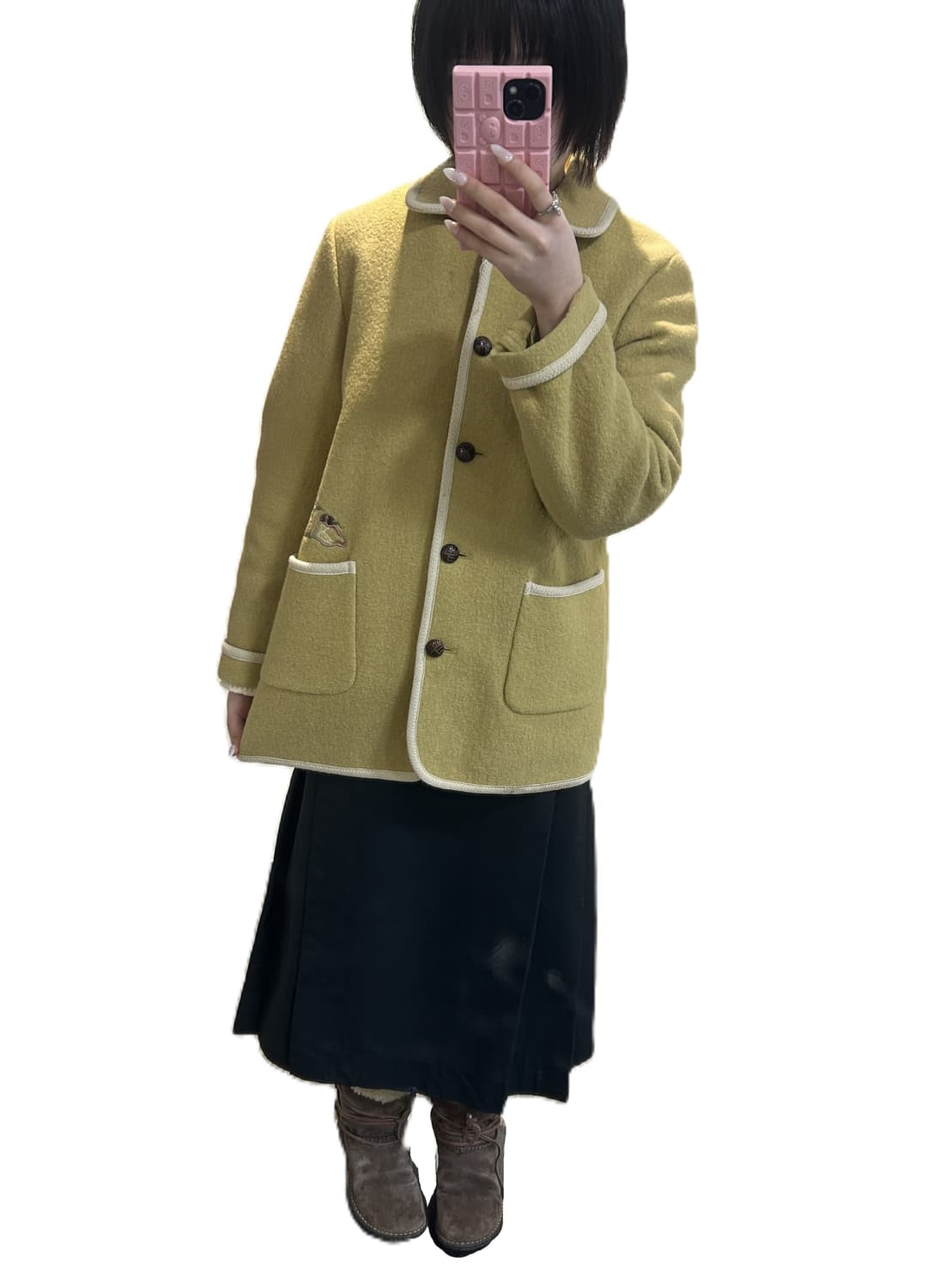 MICHELLE 울 파이핑 자켓 상품이미지1