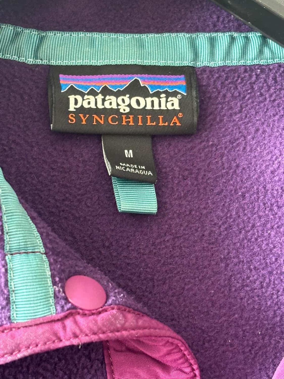 파타고니아 신칠라 그레이 퍼플 상품이미지2