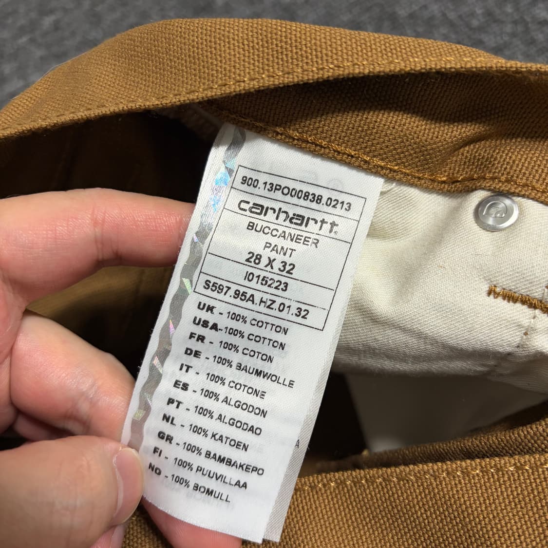 칼하트 버캐니어 팬츠 상품이미지3