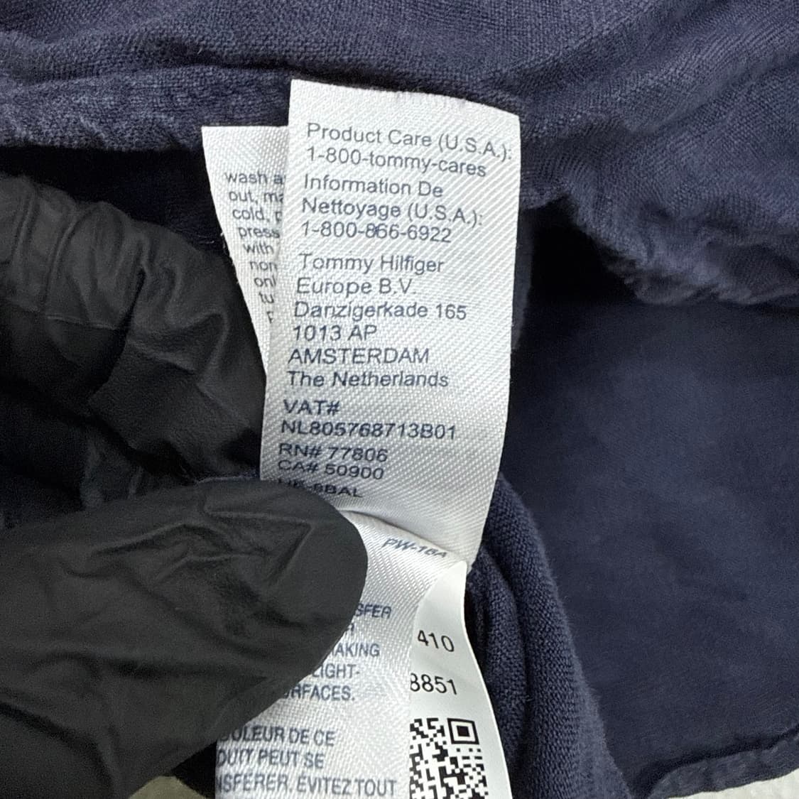 M 타미힐피거 슬림핏 린넨 셔츠 0316T 상품이미지4