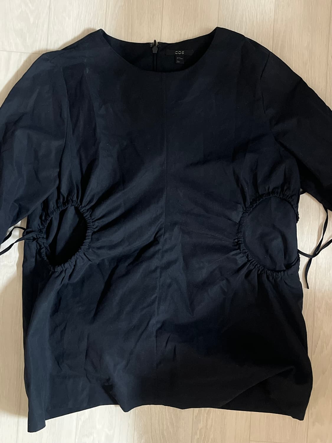 COS 코스 블랙 블라우스 상품이미지1