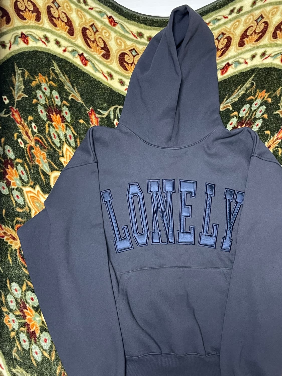 [M] 노앙 LONELY 후드 차콜 상품이미지3