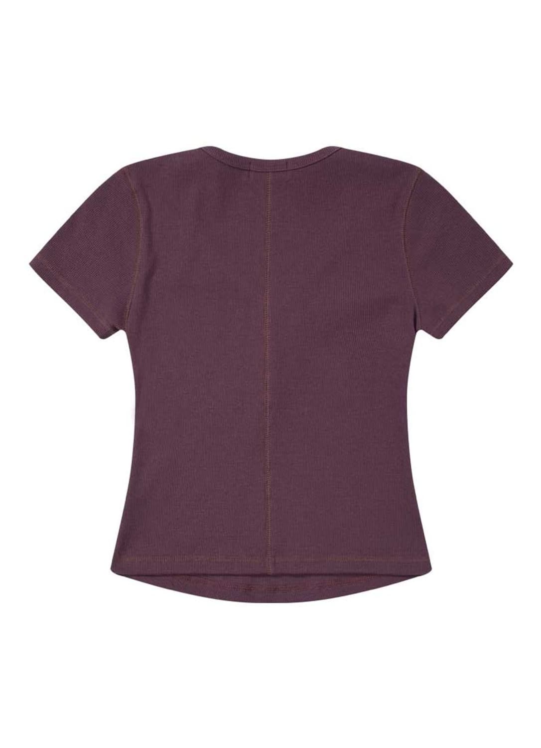 애즈온 LEAF BUTTON T / PURPLE 상품이미지2