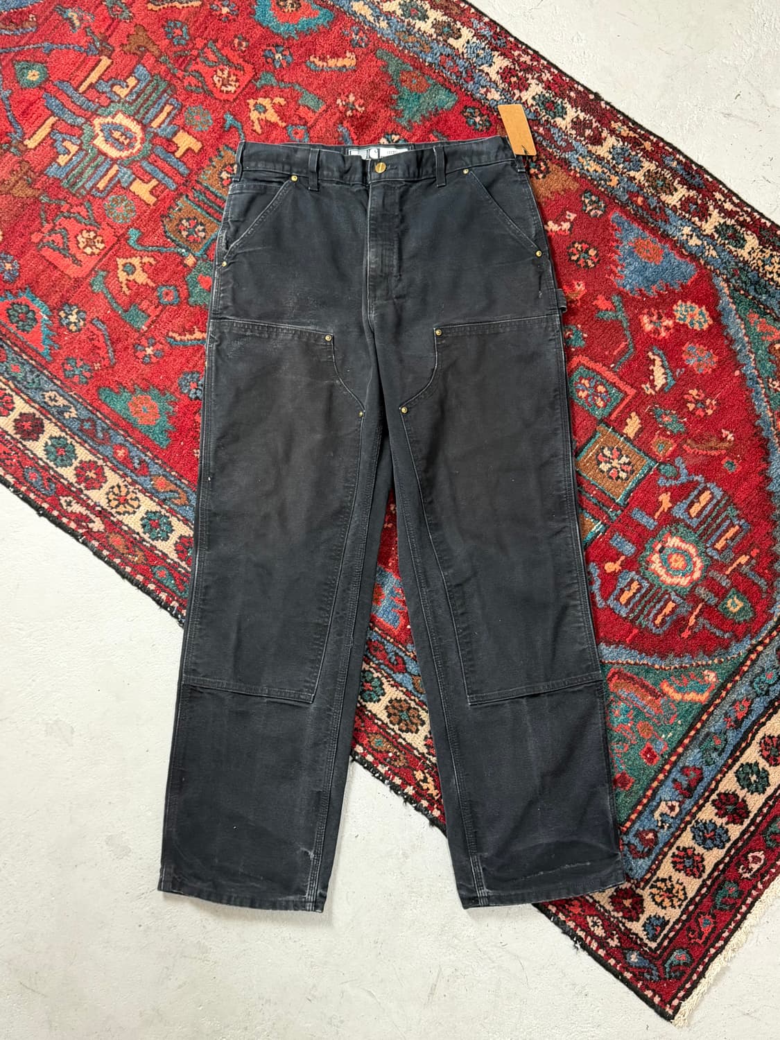 OG USA Made 칼하트 B01 더블니 팬츠 칼하트 썩블니 상품이미지2