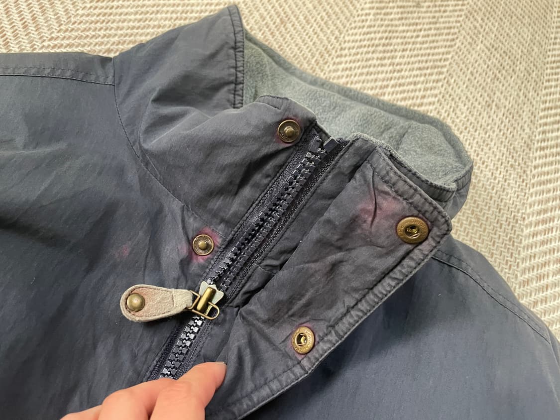 엘엘빈 플리스 카라 다운 블루종 자켓 J03602 상품이미지5