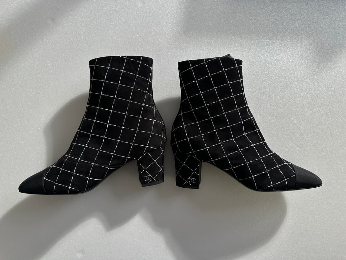 샤넬 앵클 부츠 225mm 상품이미지4