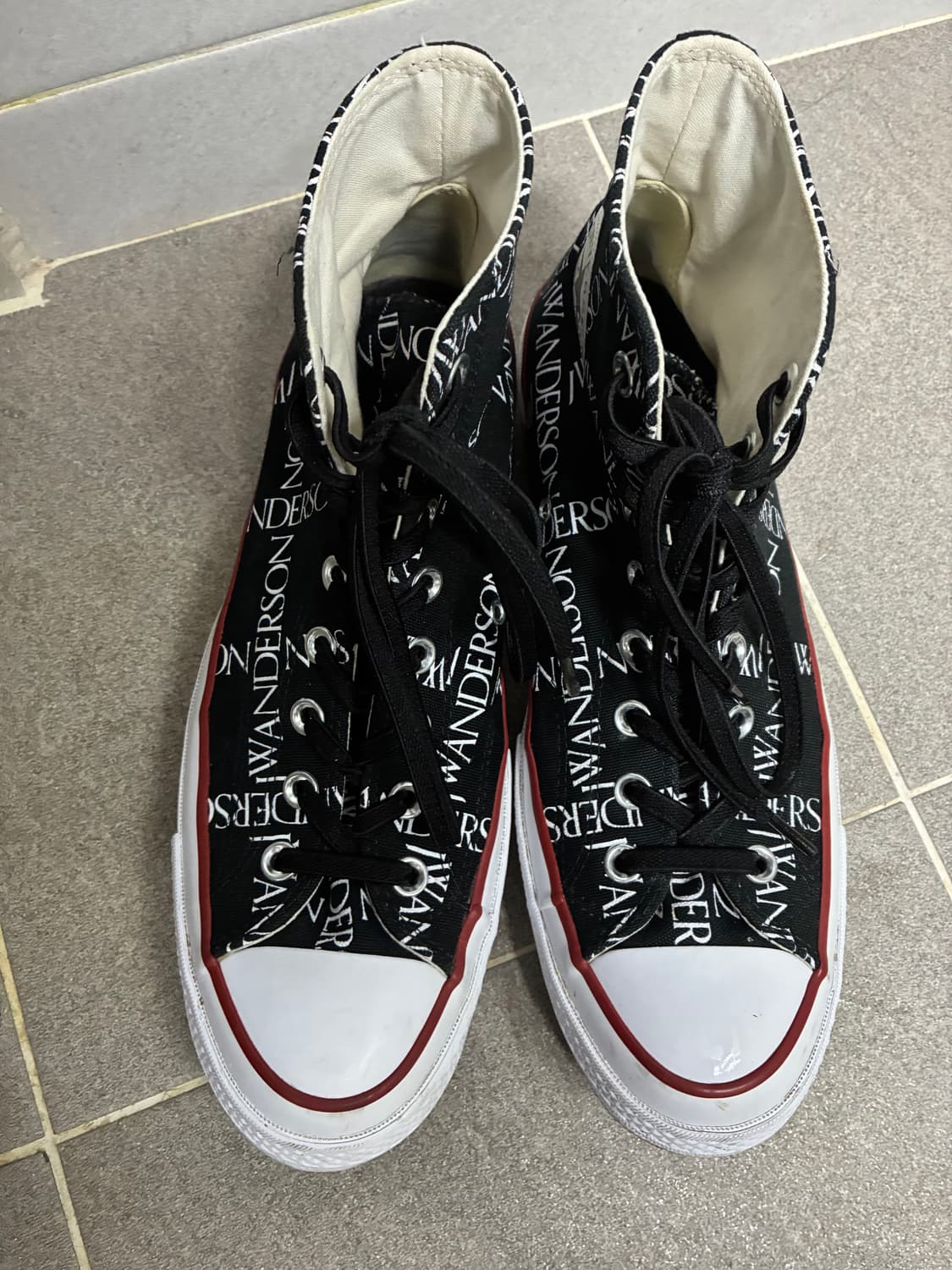 Jw컨버스 척70 하이 그리드 블랙  상품이미지1