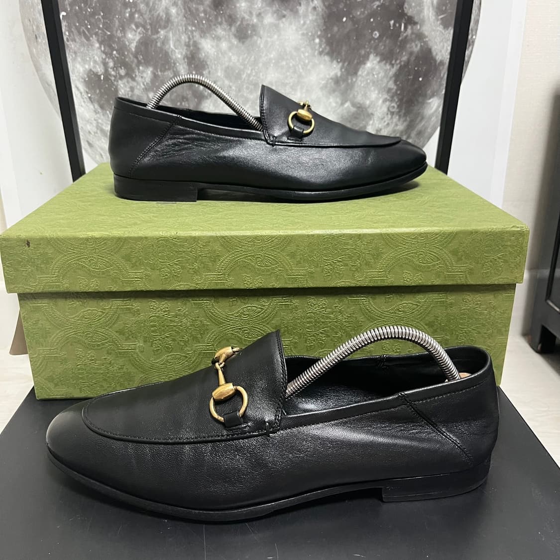 정품 6) 구찌 홀스빗 레더 블랙 로퍼 255~260 상품이미지2