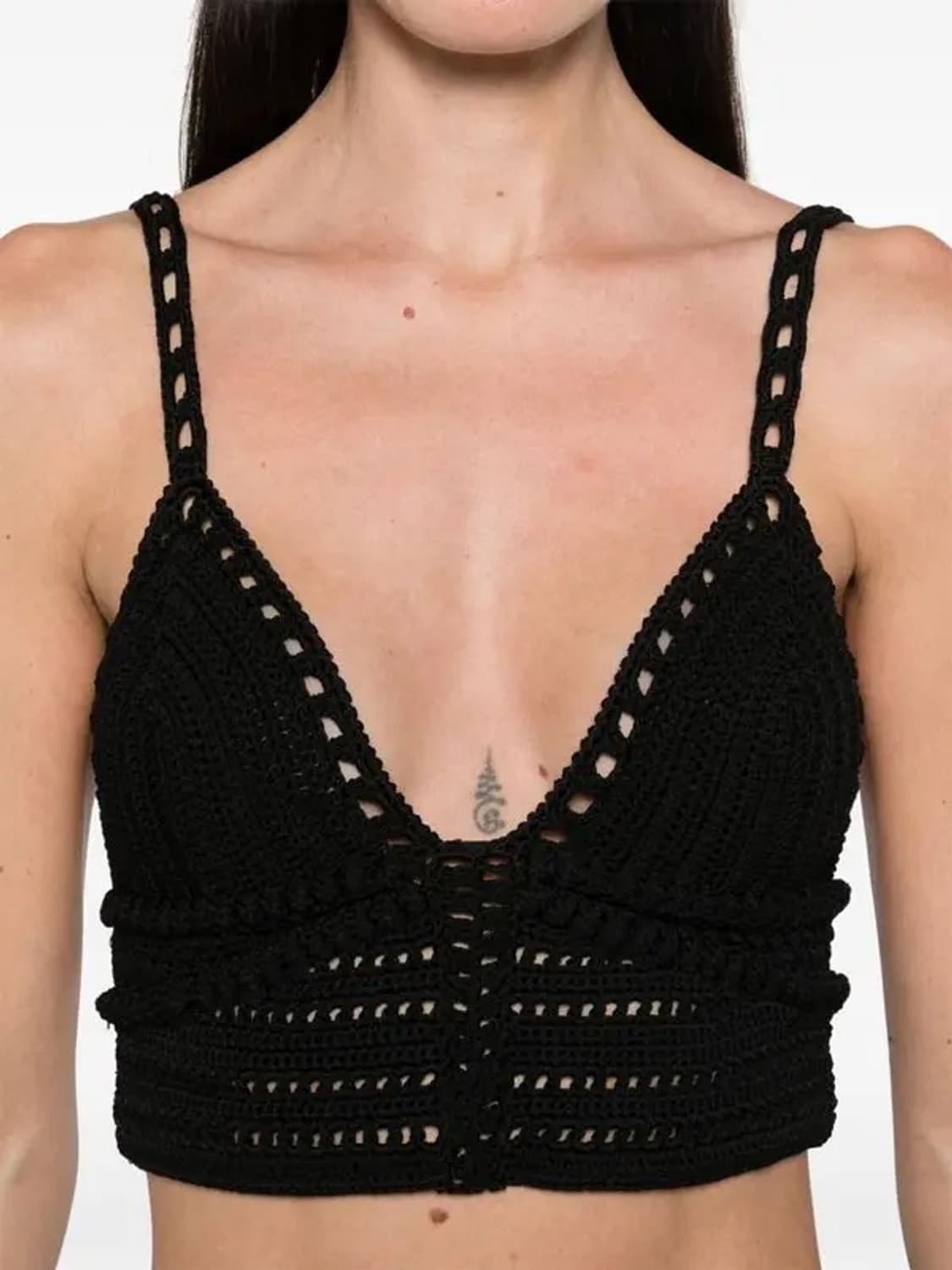 IRO Kleo crochet bralette top 화이트 xs 택 새 상품이미지2