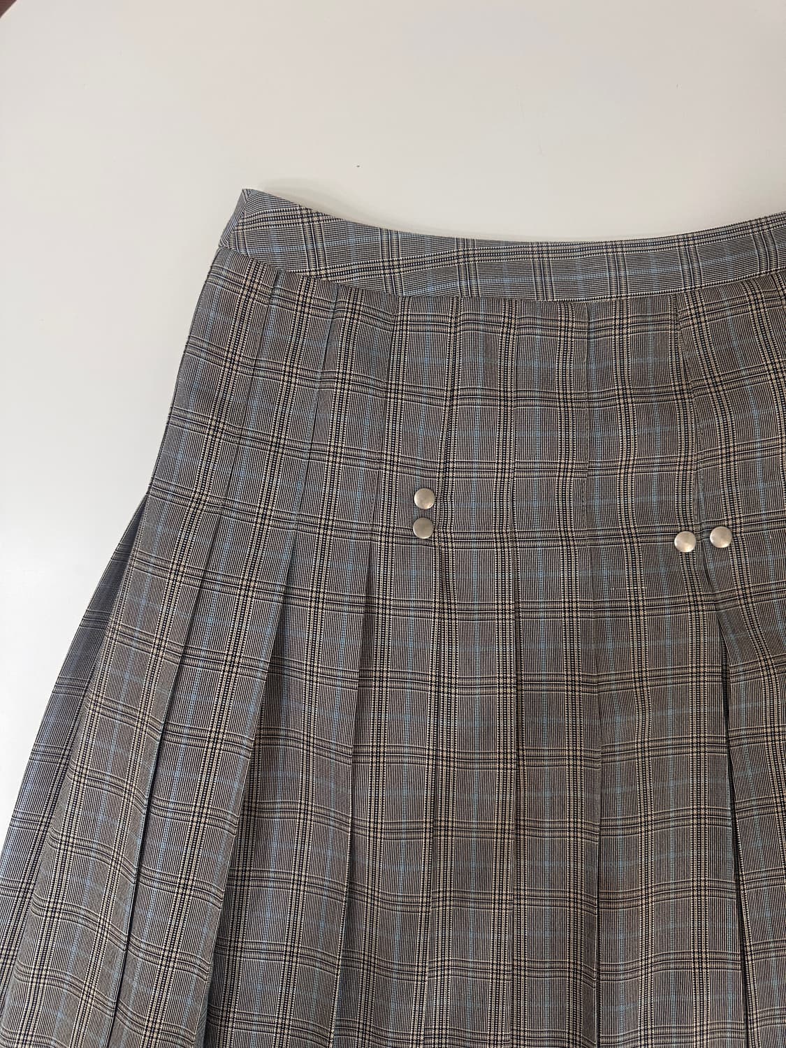 Dared unbalance pleated skirt 데어드 스커트 상품이미지8