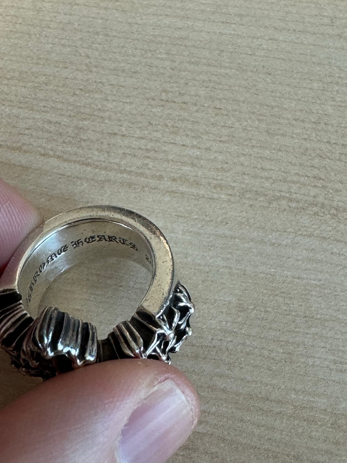 (5.5)크롬하츠 세메터리 포인트링 상품이미지4