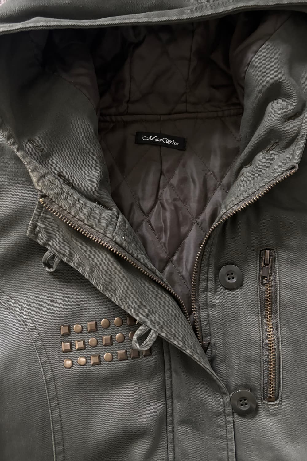 Studded Hooded Field Jacket 상품이미지6