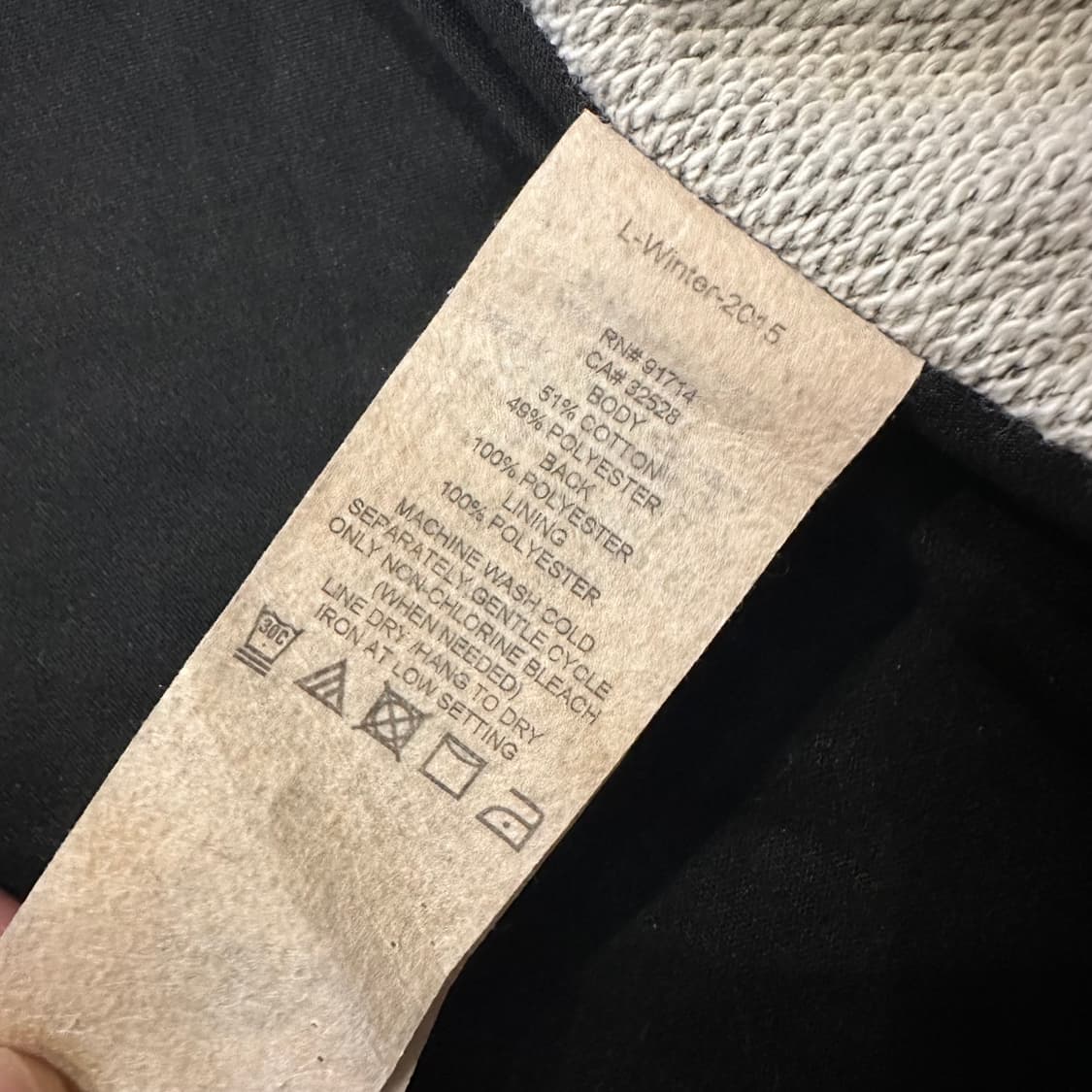 아르마니 익스체인지(A|X) 라이더 디테일 니트 집업 상품이미지7