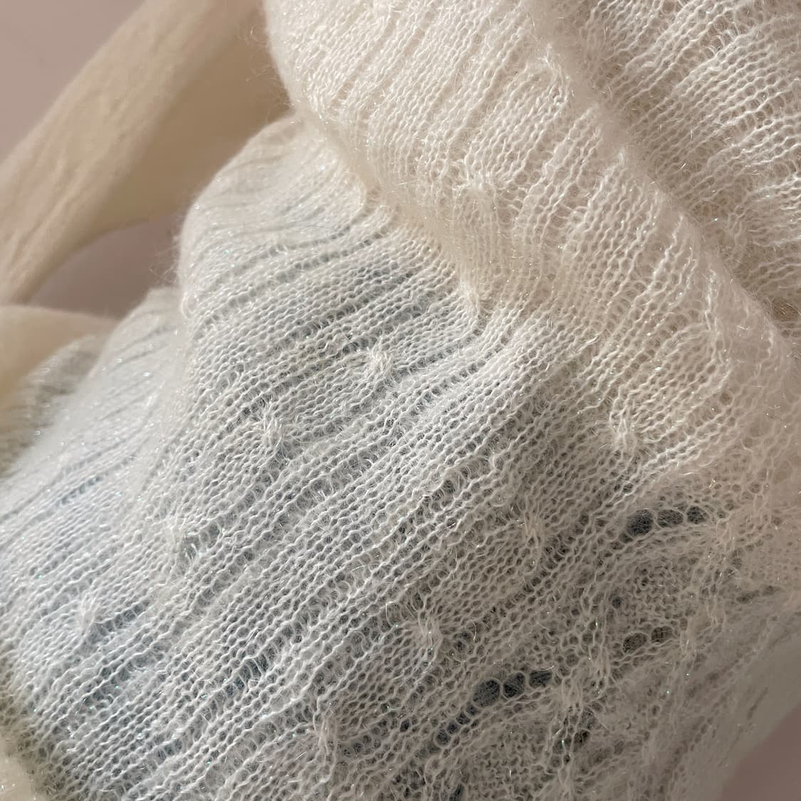 빈티지 니트 페어리 사와코 하구미 모리 니트 달천깔 히메갸루 오네갸루 상품이미지4