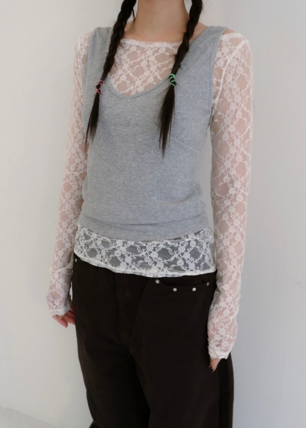 B3shop 비삼샵 나시 비삼샵 비센사이 슬리브리스 나시 상품이미지1