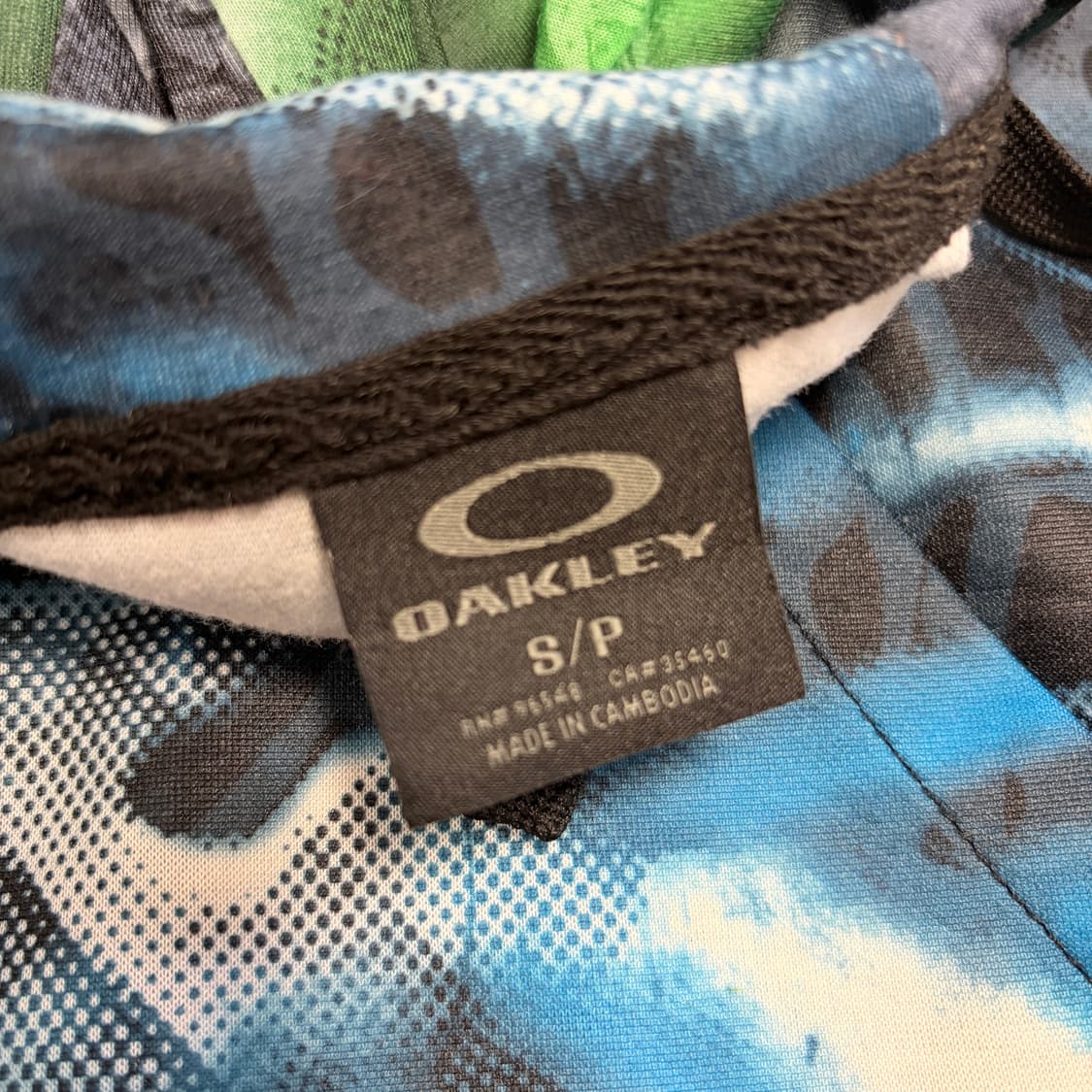 S) Oakley 프로그 사이버델릭 그래픽 후드집업 상품이미지4