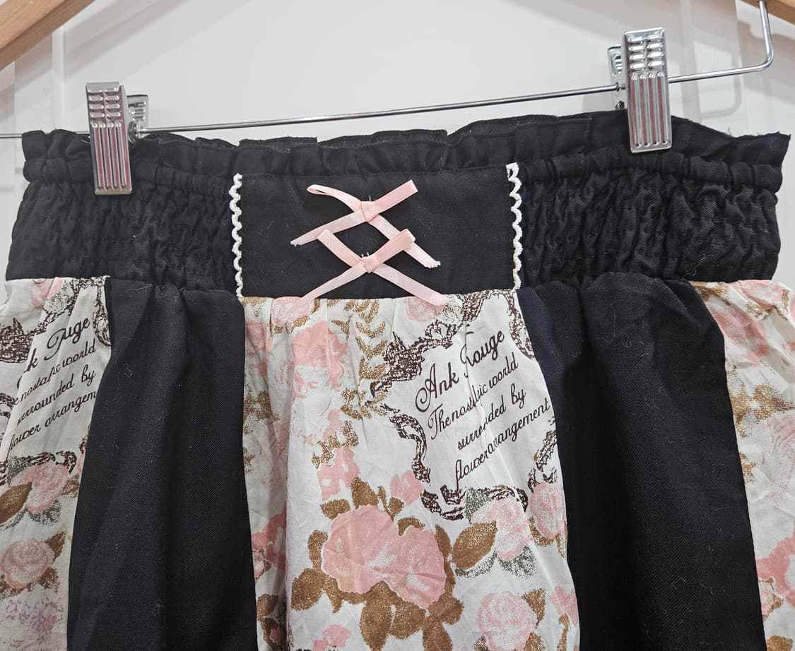 앙크루즈(Ank Rouge) 초코로즈 프린트 스커트 상품이미지3