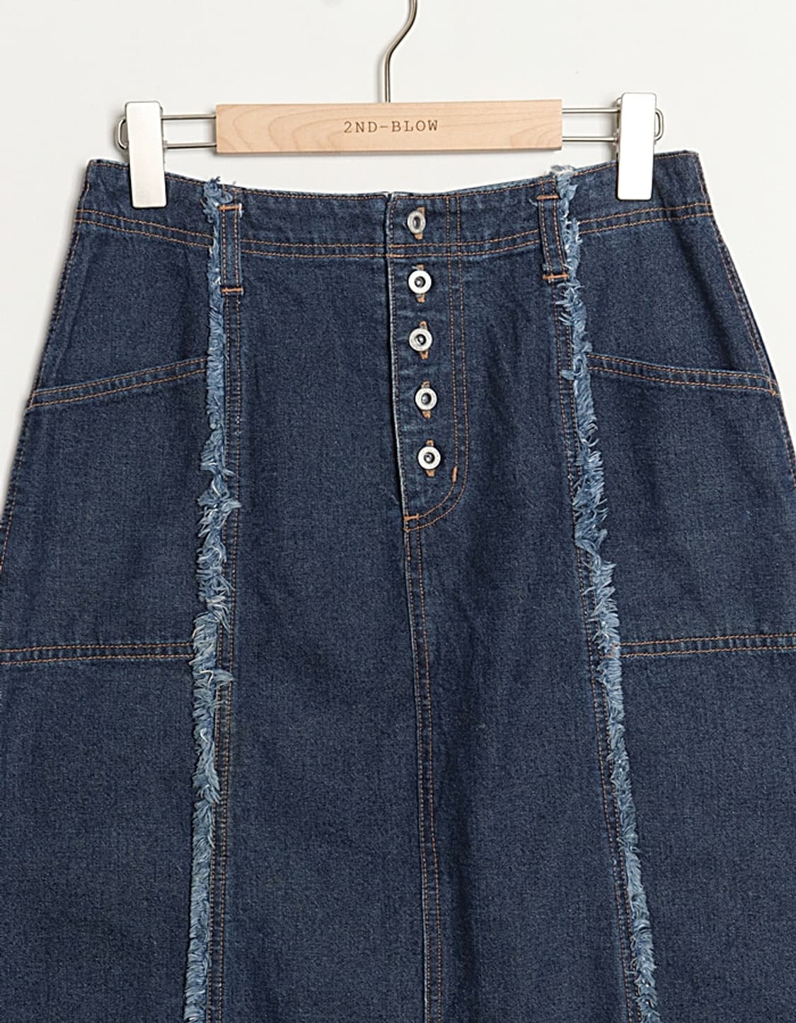 Non CutOff Denim Skirt (27~28) 상품이미지2