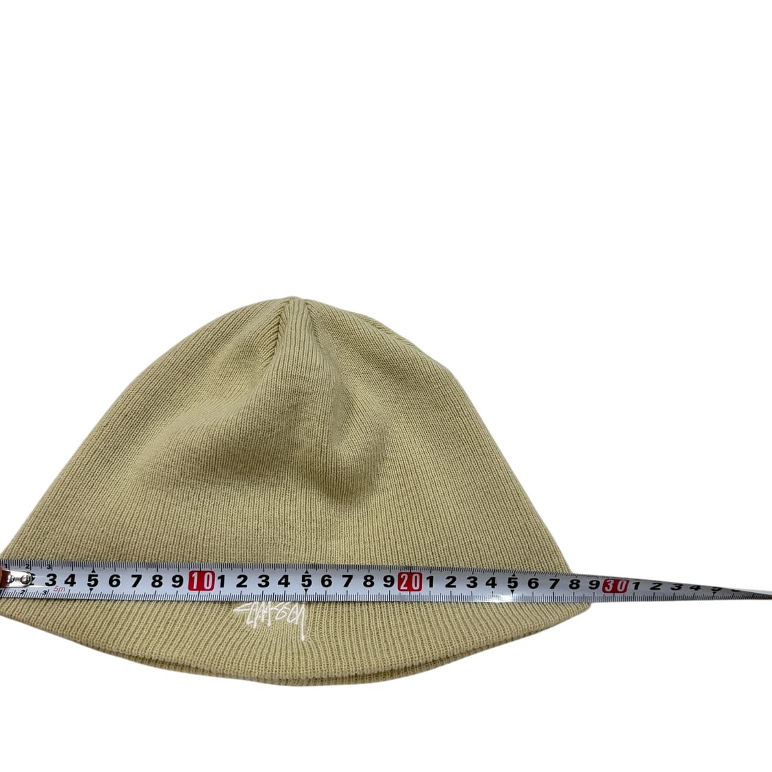 스투시 베이직 비니 모자 베이지 상품이미지6