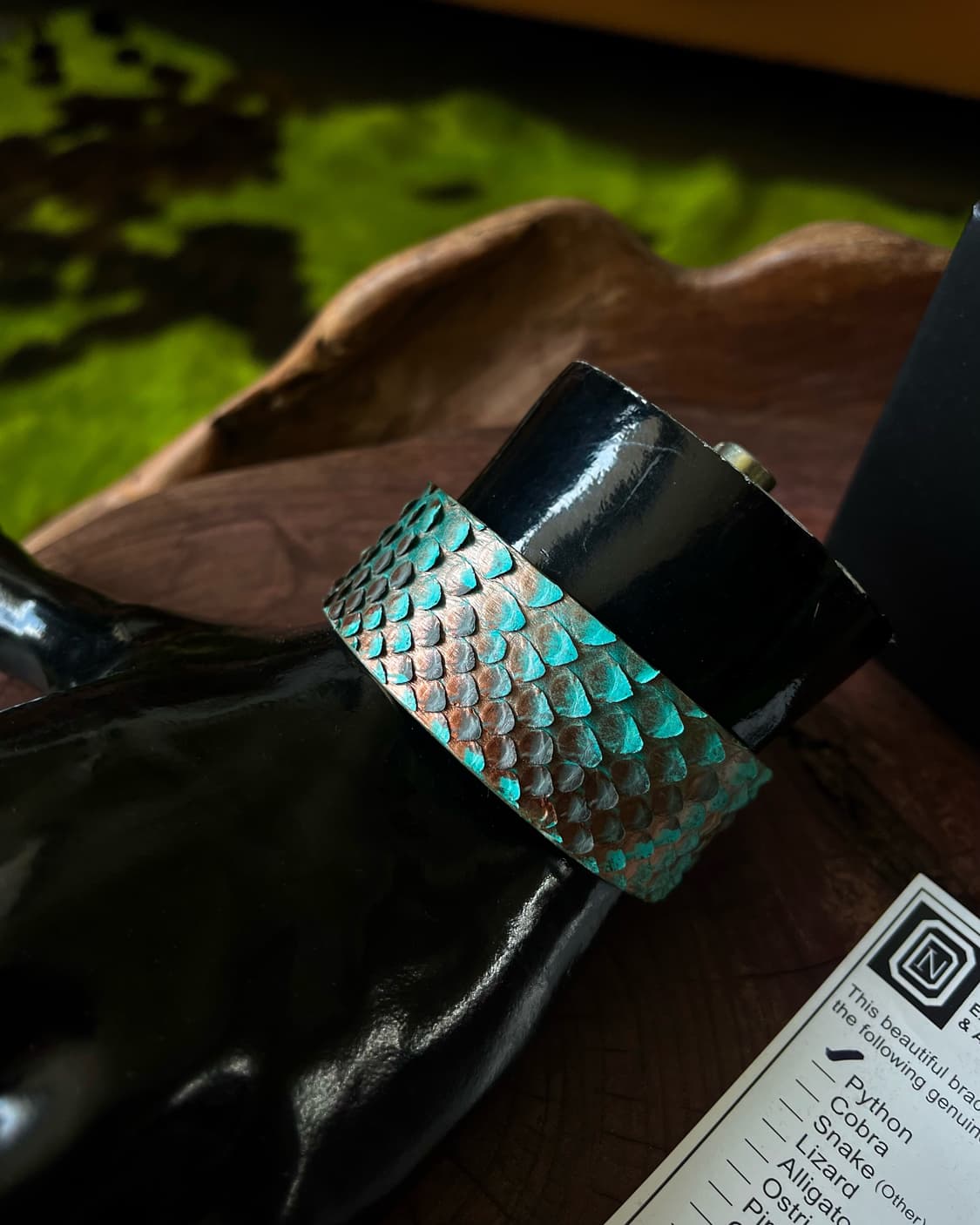 INDO Exotics Real Python Native Bangle 상품이미지2