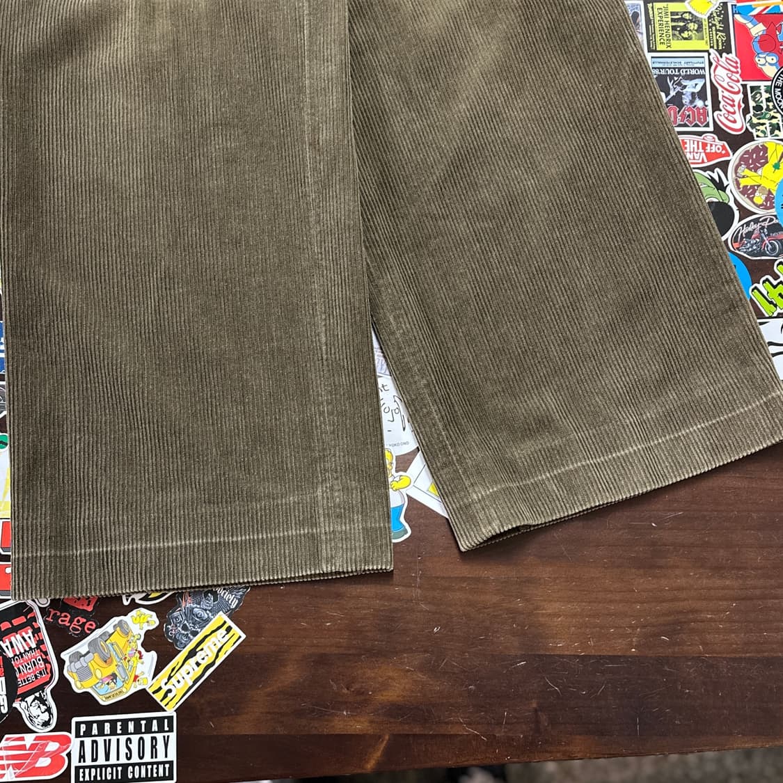 8~90s 일본제 폴로 랄프로렌 투 플릿츠 코듀로이 팬츠 32 상품이미지6