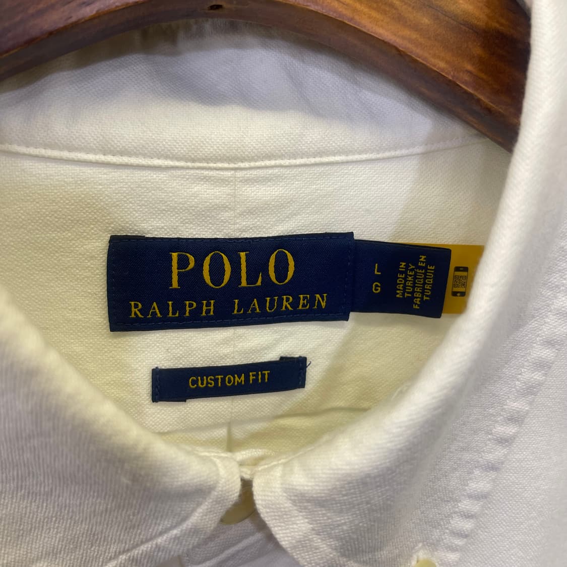 폴로 QR 신형 화이트셔츠 상품이미지2