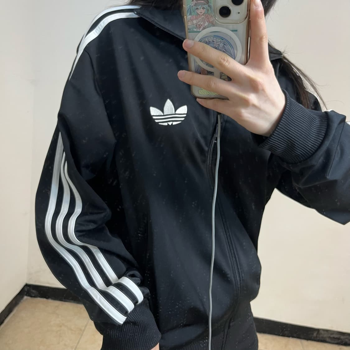 Adidas black Firebird jersey 상품이미지3