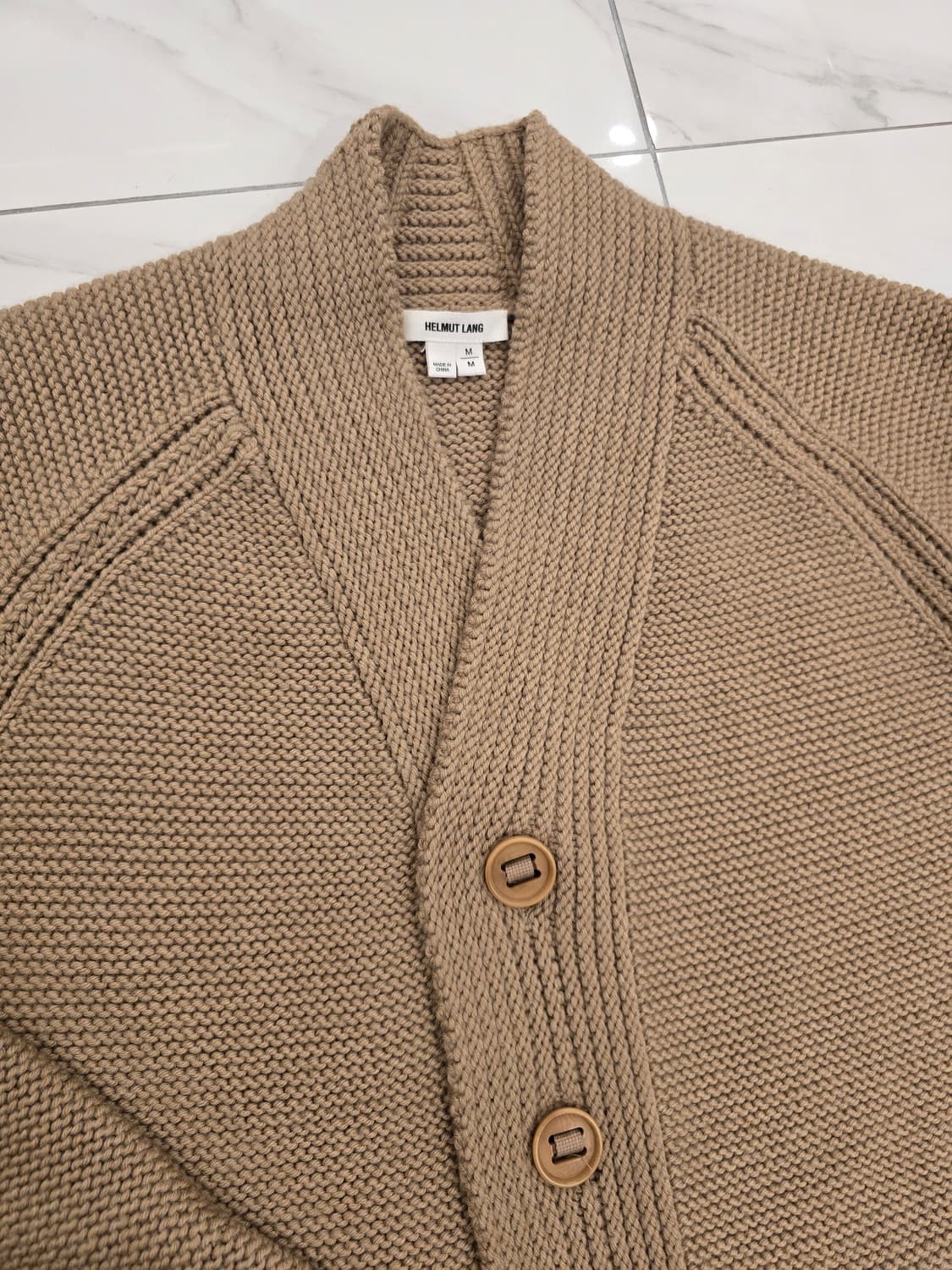 헬무트랭 메리노울 롱 가디건 M 상품이미지3