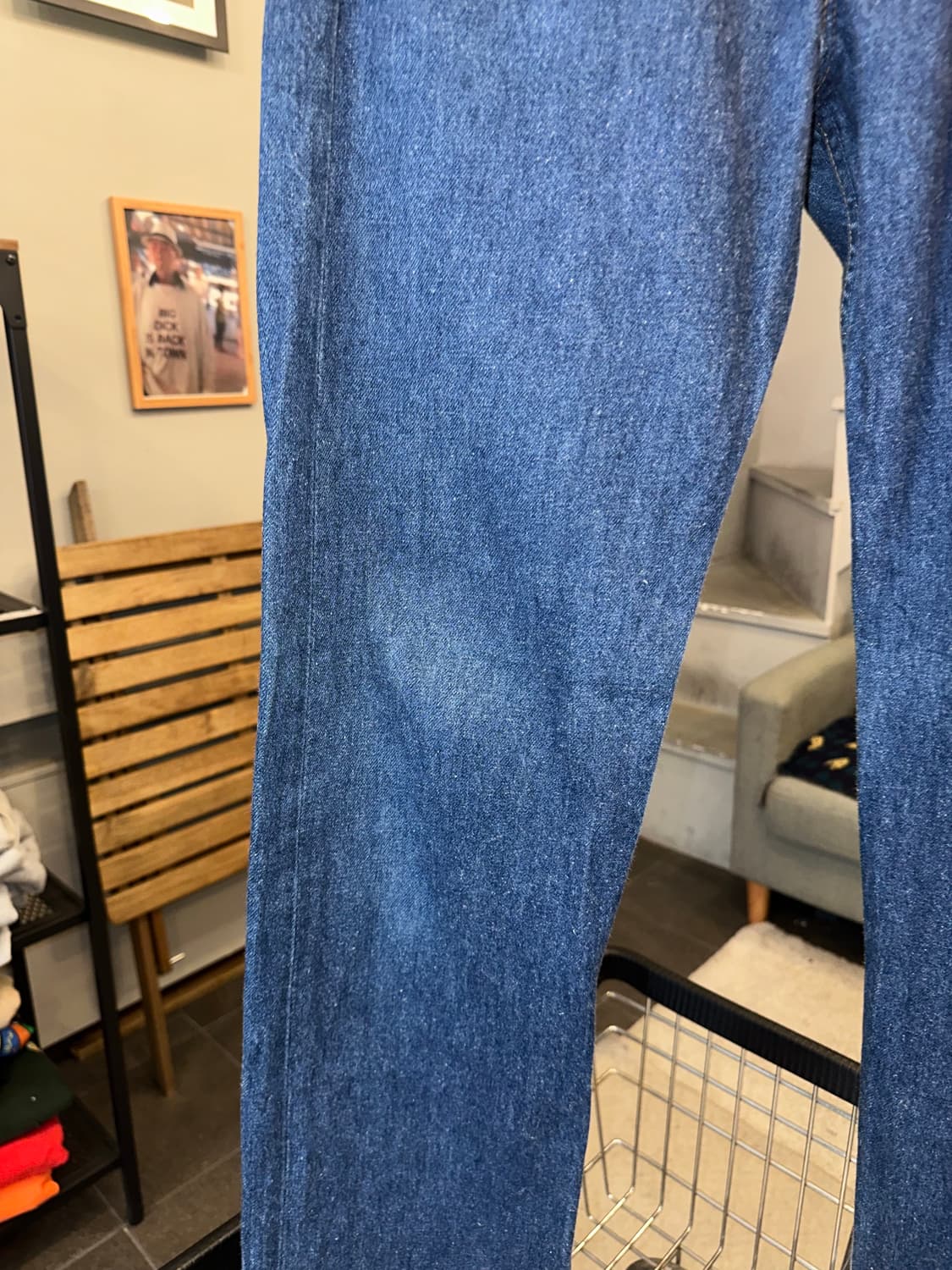 90’s Levi’s 501 544 denim mid-blue pants 상품이미지7